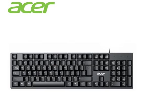 宏碁(acer) 键盘 有线键盘 办公键盘 笔记本键盘 防泼溅 经典手感 K-212B zxk-250102164844