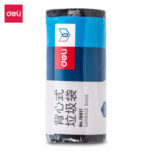 得力18817 50*50cm/30只 背心式八角底垃圾袋 塑料袋.zxk-251108170410 